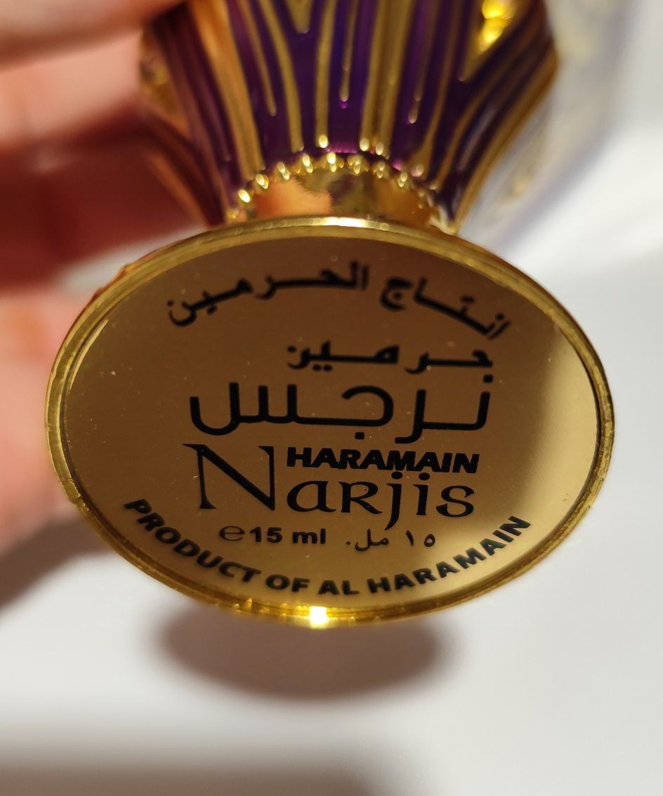 Óleo perfumado Al Haramain Narjis