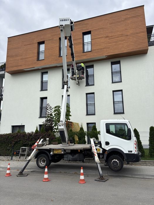 Wynajem zwyżki -podnośnika koszowego