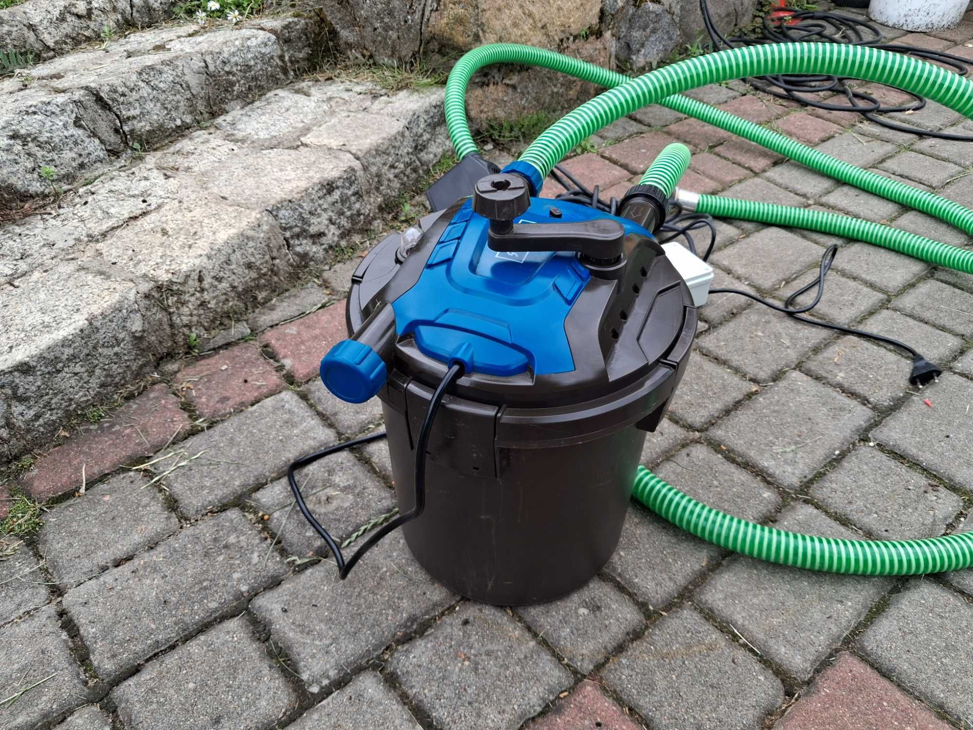 Zestaw Filtrujący Ciśnieniowy od Oczka Wodnego Stawu Scheppach PFS8000