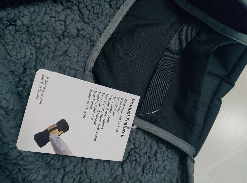 Для подорожей плед одіяло водонепроникне Tirrinia