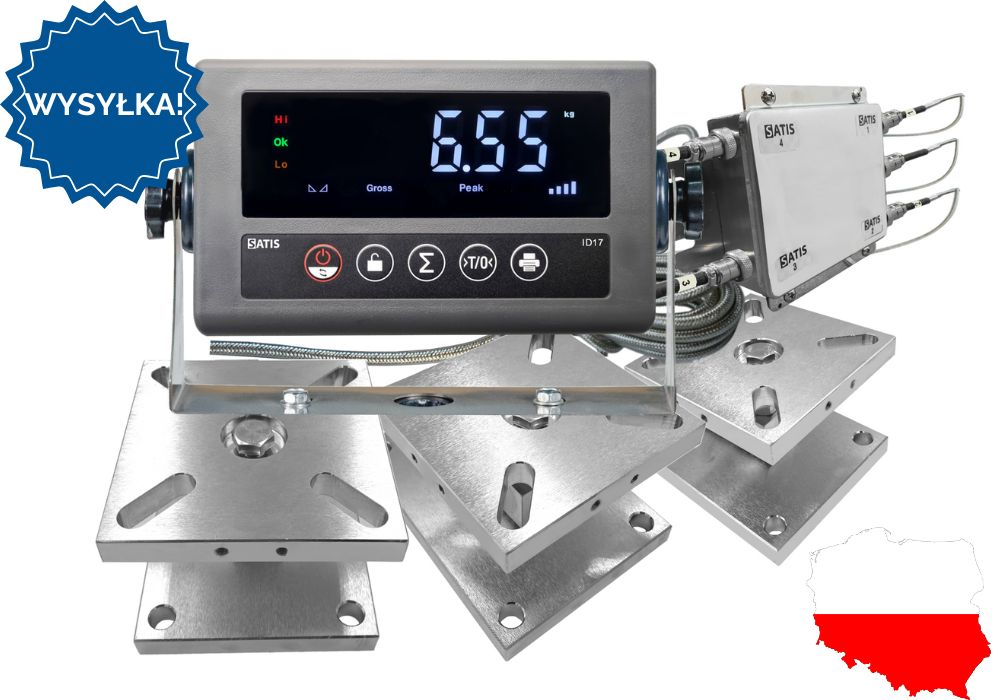 Waga pod silosy, do 8T waga zbiornikowa dokładna stalowa przemysłowa