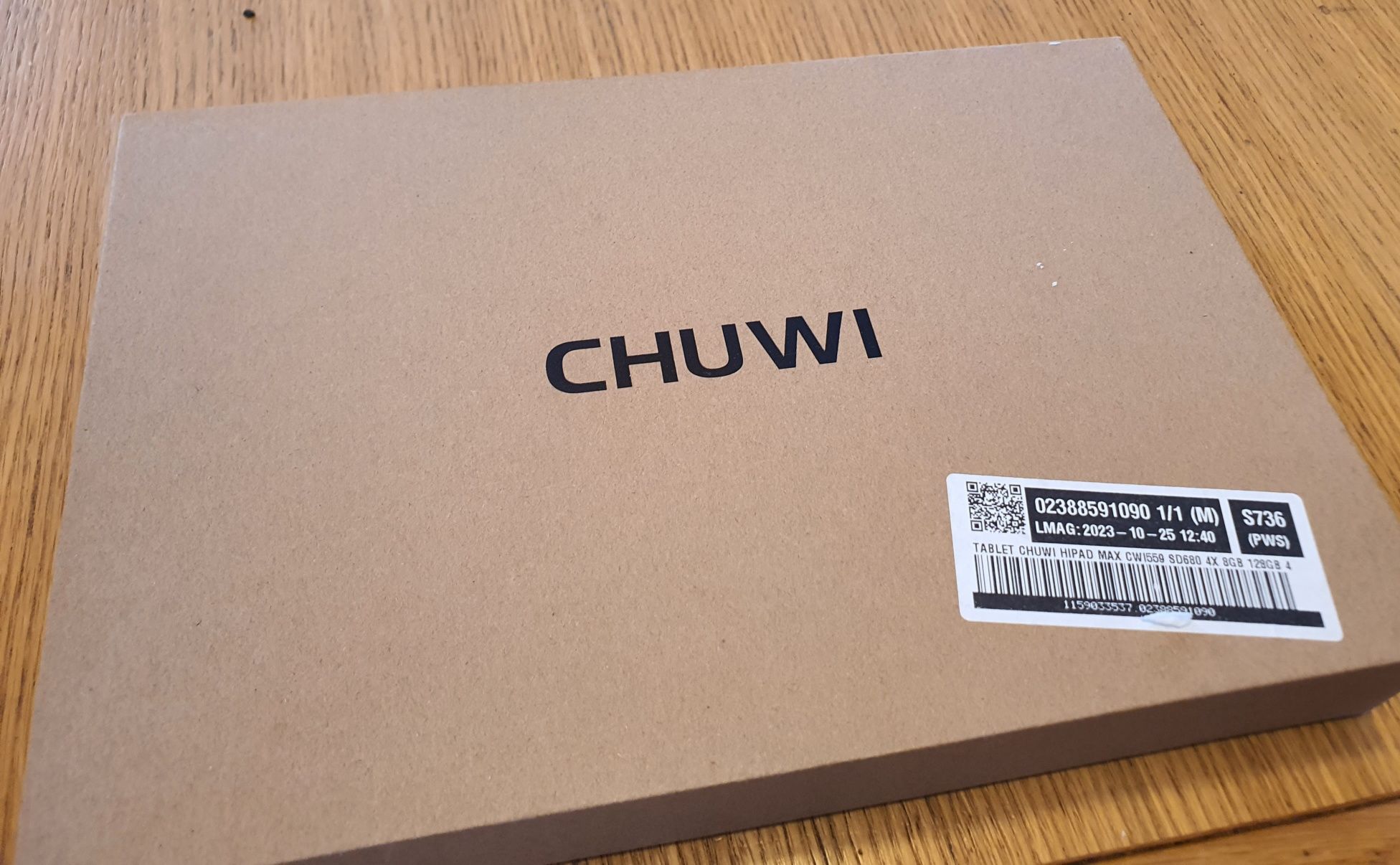 Tablet Chuwi HiPad Max 10.36" 2000x1200 8/128 GB LTE Wi-Fi Android
