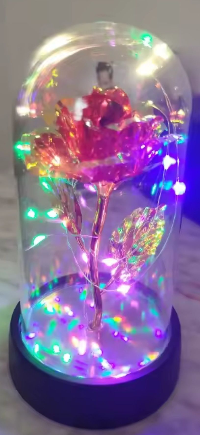 Wieczna Róża Led Prezent