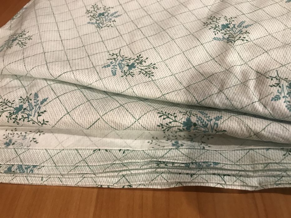 Ткань  ситец , ткань в клеточку