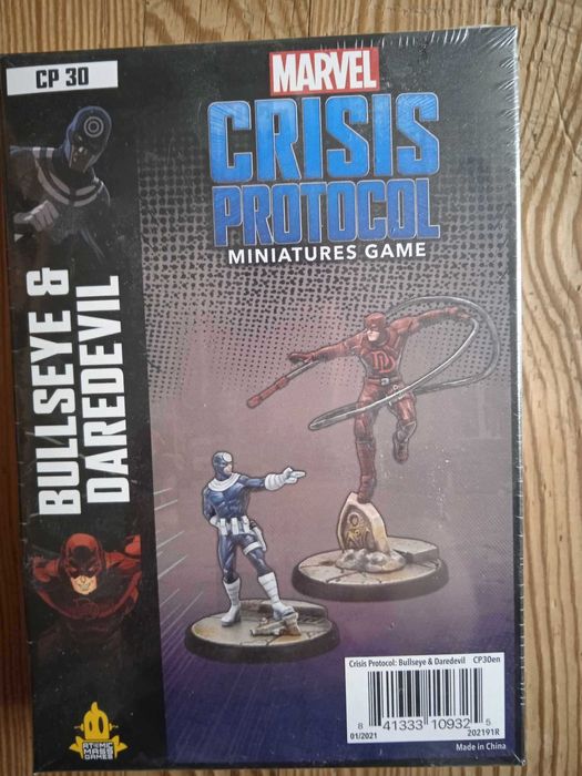 Marvel Crisis Protocol: Bullseye and Daredevil - nowy zestaw