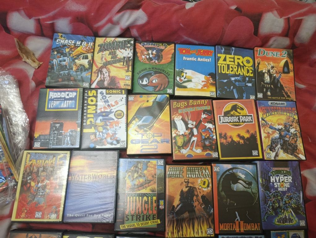 Картриджи для SEGa одним лотом!