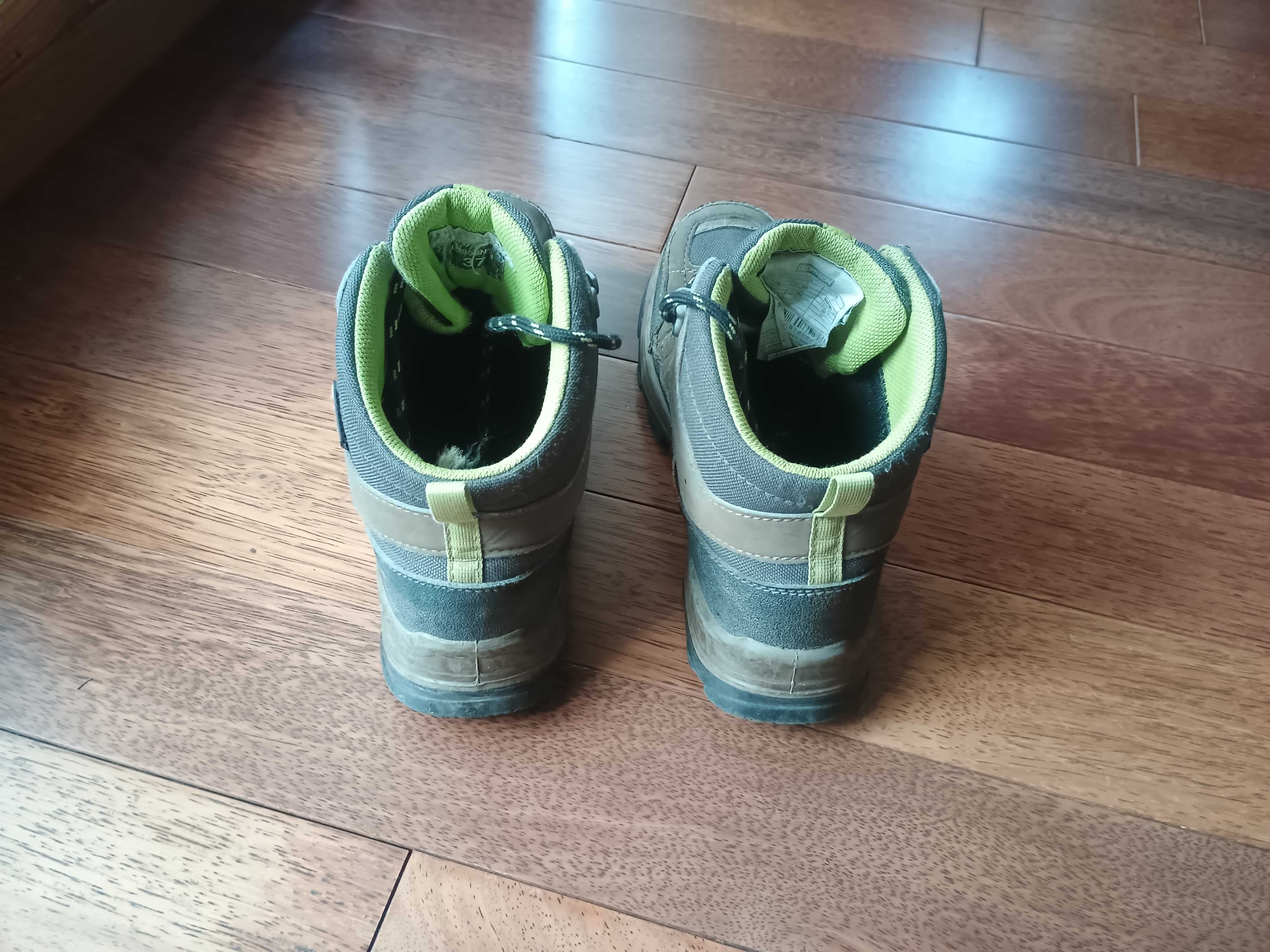 Buty górskie turystyczne Decathlon quechua 37