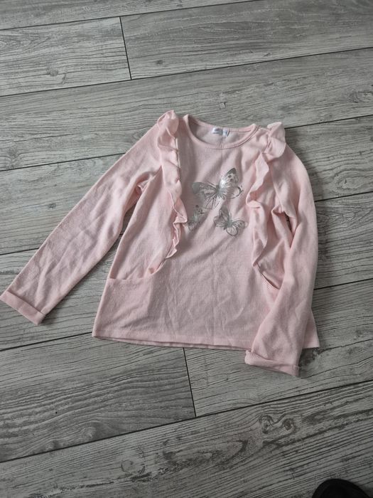 Bluzka z długim rękawem, cienki sweterek, Pepco, 128