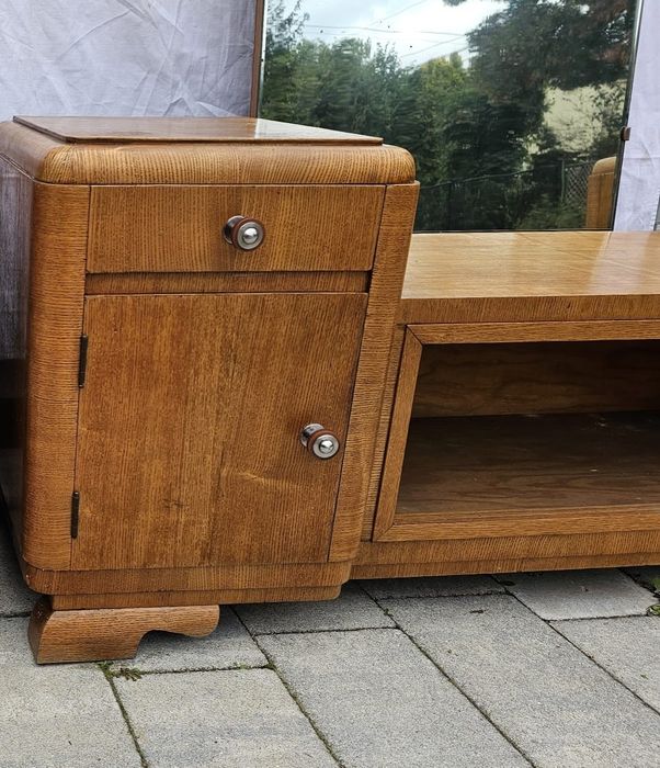 Szafka do przedpokoju PRL art deco z lat 60