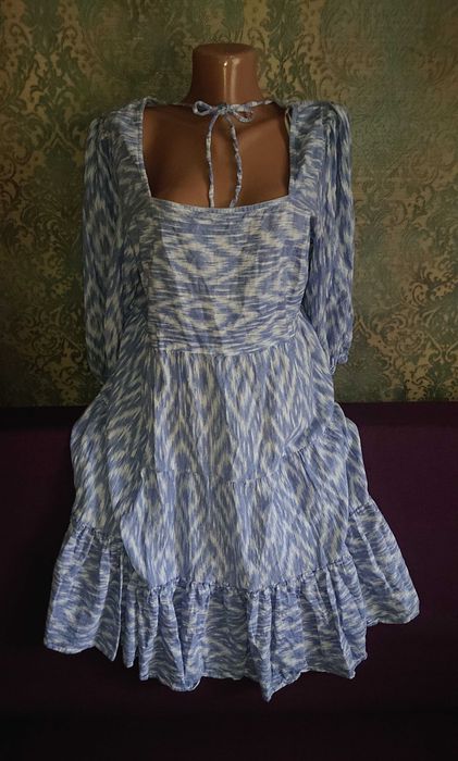 Красивое платье хлопок большой размер батал 50 /52