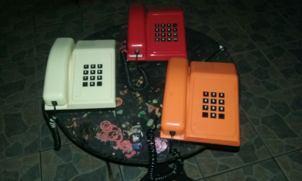 Telefones várias cores