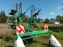 Zgrabiarka dwukaruzelowa Deutz fahr ograbiarka