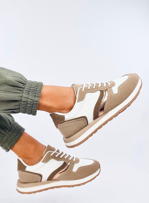 Sneakersy Damskie Carthy Khaki