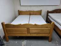 Łóżko dębowe 160 kompletne