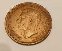 One Penny George VI 1945r.