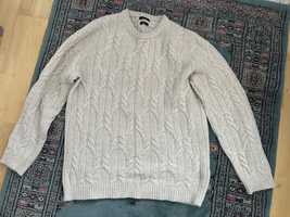 Sweter Meski welniany Massimo Dutti rozm L