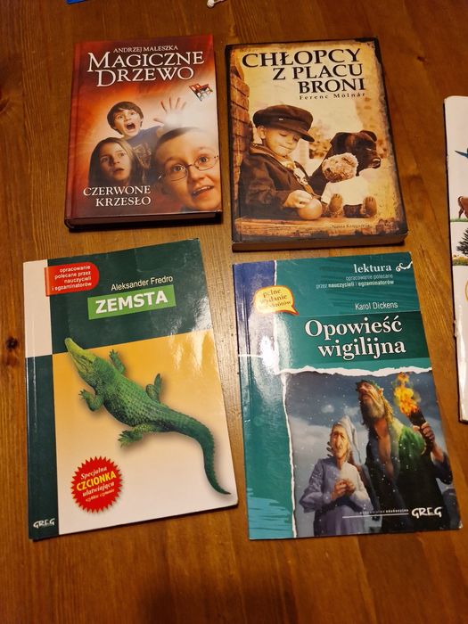 Lektury szkolne do wyboru