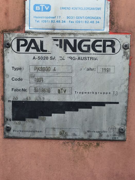 Sprzedam HDS Palfinger PK9000