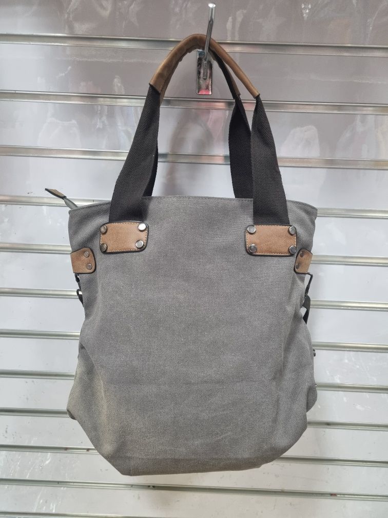 Szara torebka damska shopper