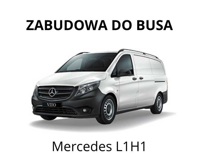Zabudowa do busa boki plastyk Mercedes VITO L1H1