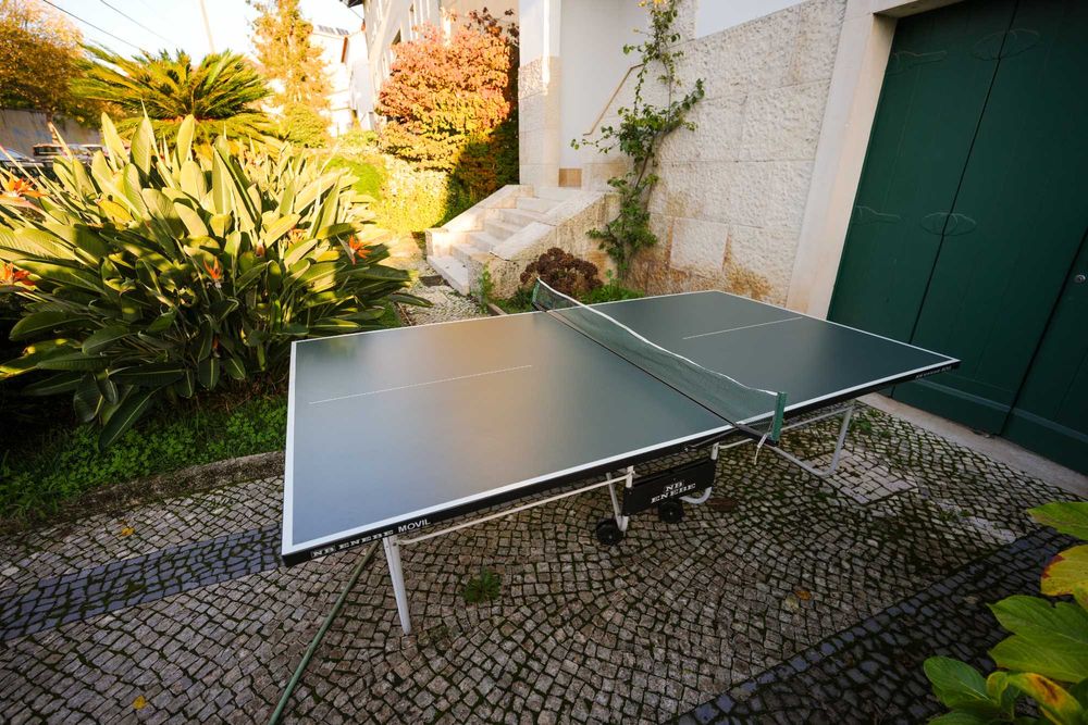 Mesa de Ping Pong Enebe Movil — Dobrável e com Rede