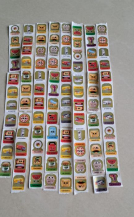 Naklejki z biedronki