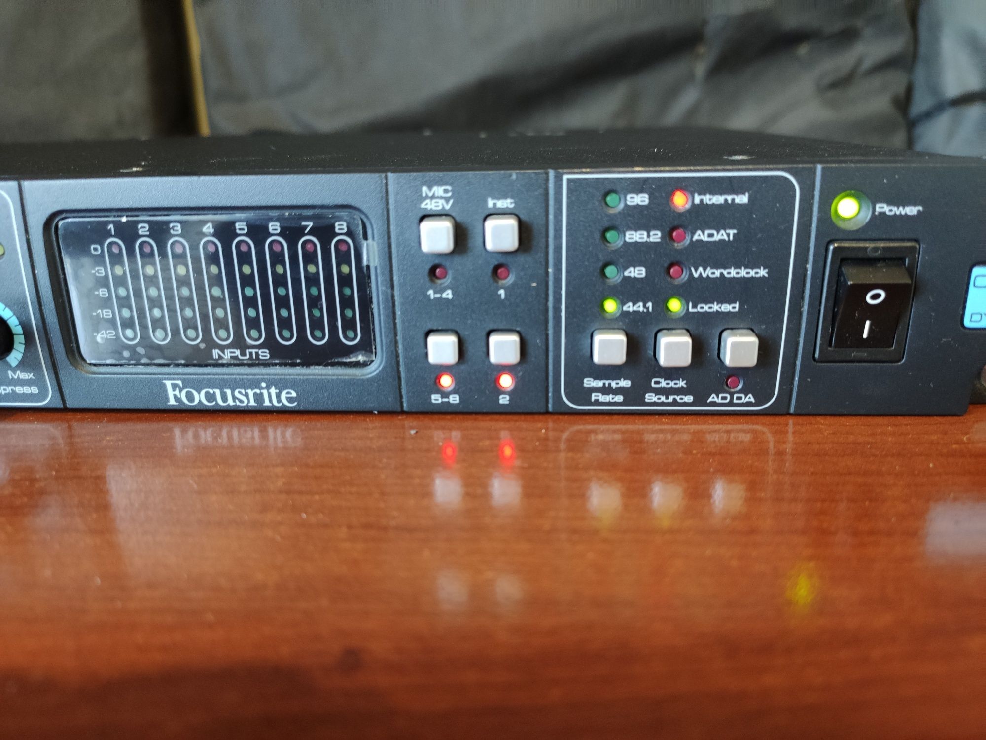 Focusrite Scarlett OctoPre Dynamic 8-канал.мікрофонний передпідсилювач