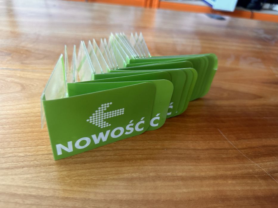 Osłonka cenowa 19 sztuk  - NOWOŚĆ - na listwę cenową