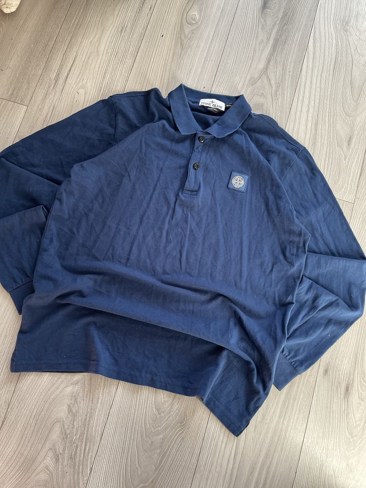 Stone Island koszulka z dlugim rekawem polo