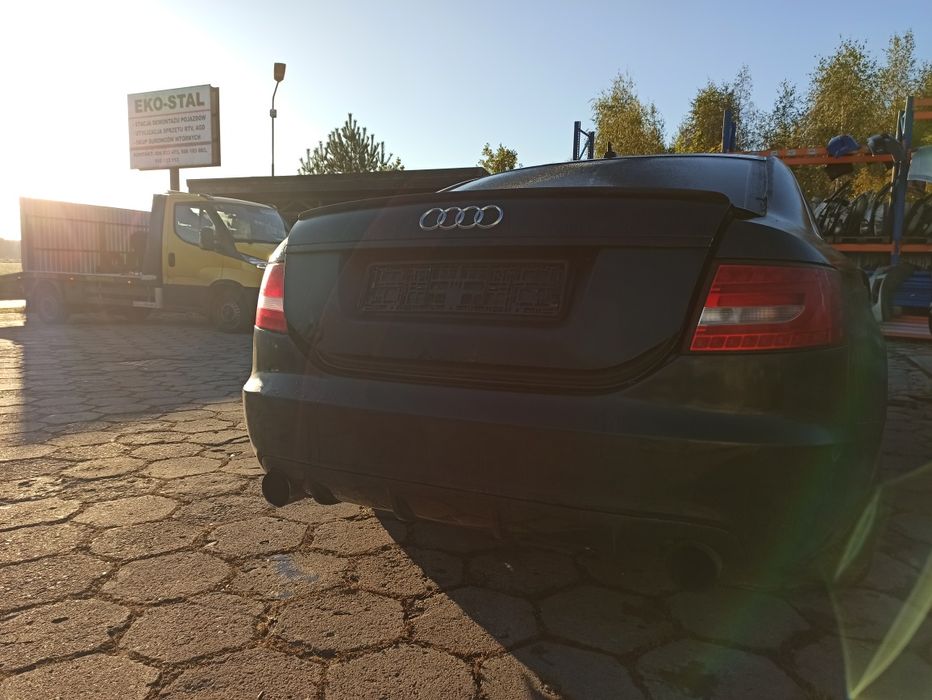 LZ9W Klapa bagażnika audi A6 c6 sedan zderzak lampy skóra s line