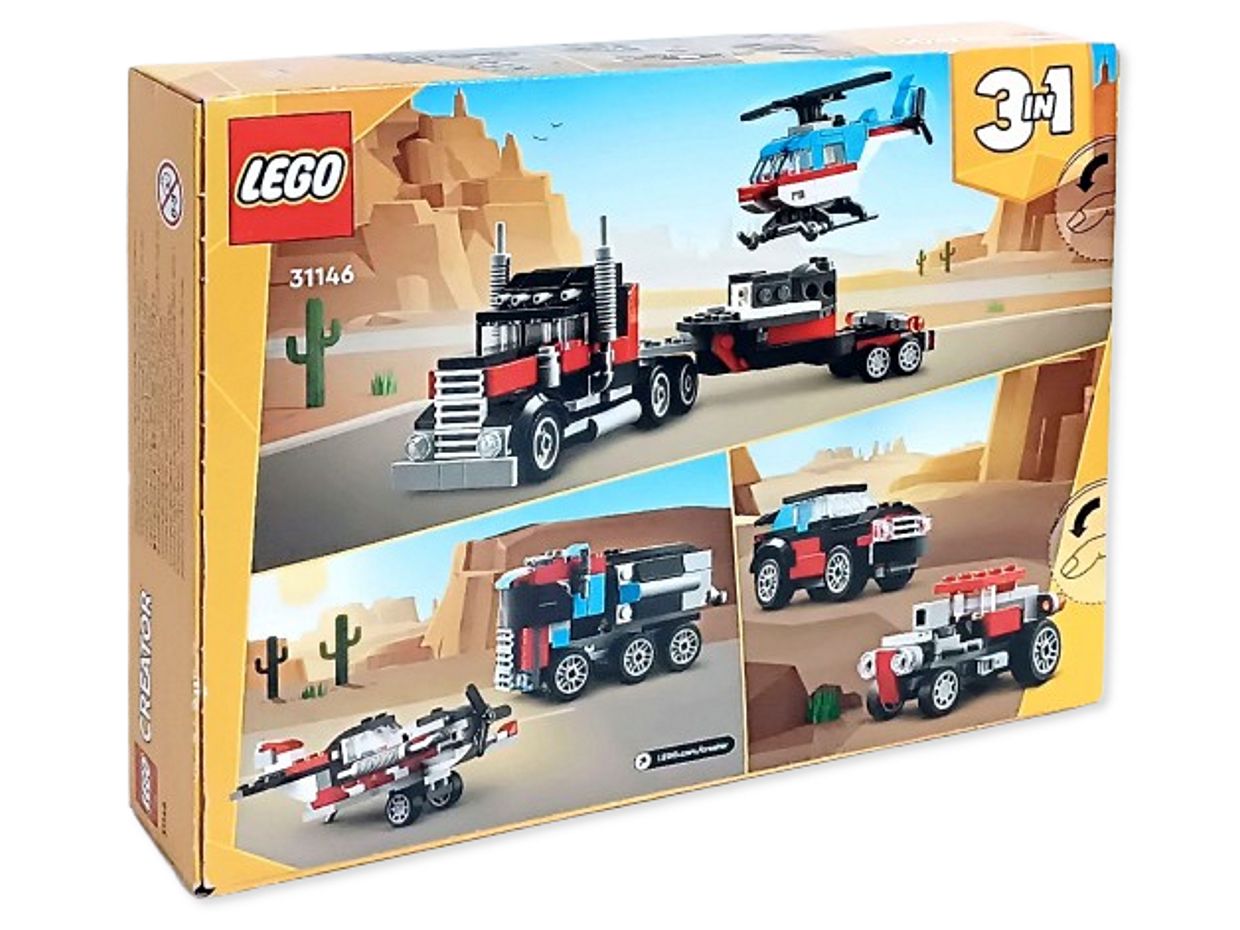 Klocki LEGO Creator Ciężarówka z helikopterem31146