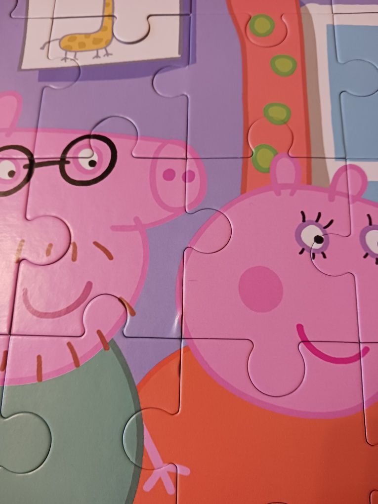 Puzzle Clementoni Świnka Peppa 60 elementów maxi