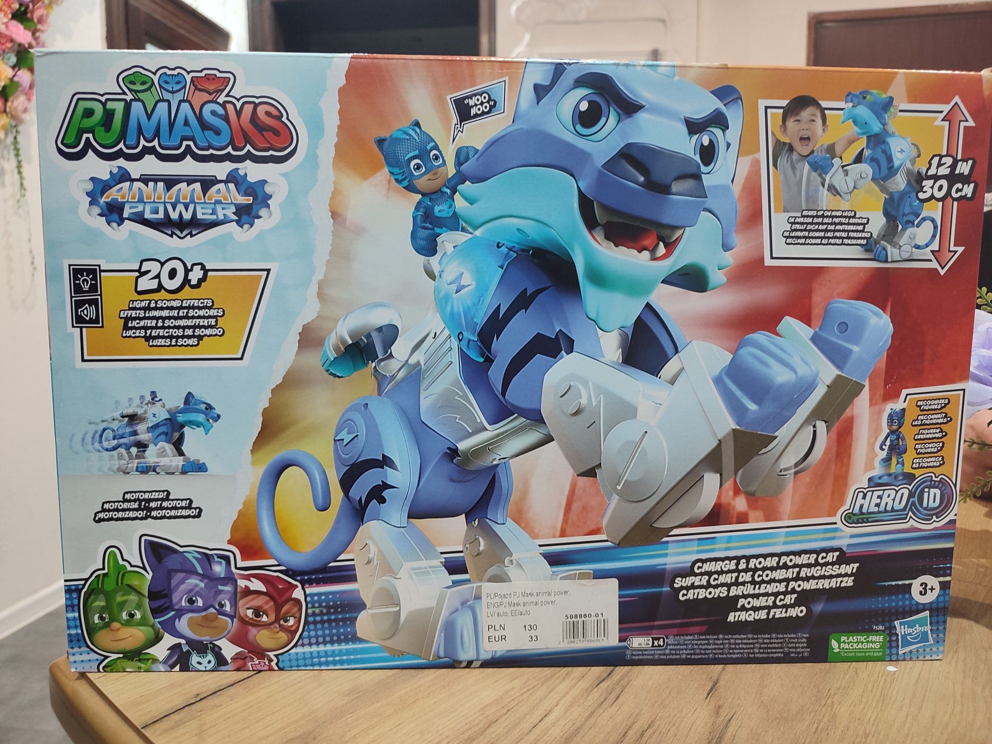 Pj Masks animal power robot i figurka