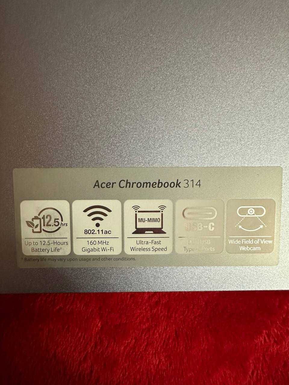Ноутбук Acer Chromebook