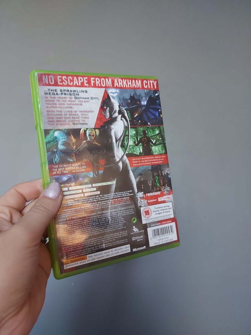 Gra Xbox 360: Batman: Arkham City
