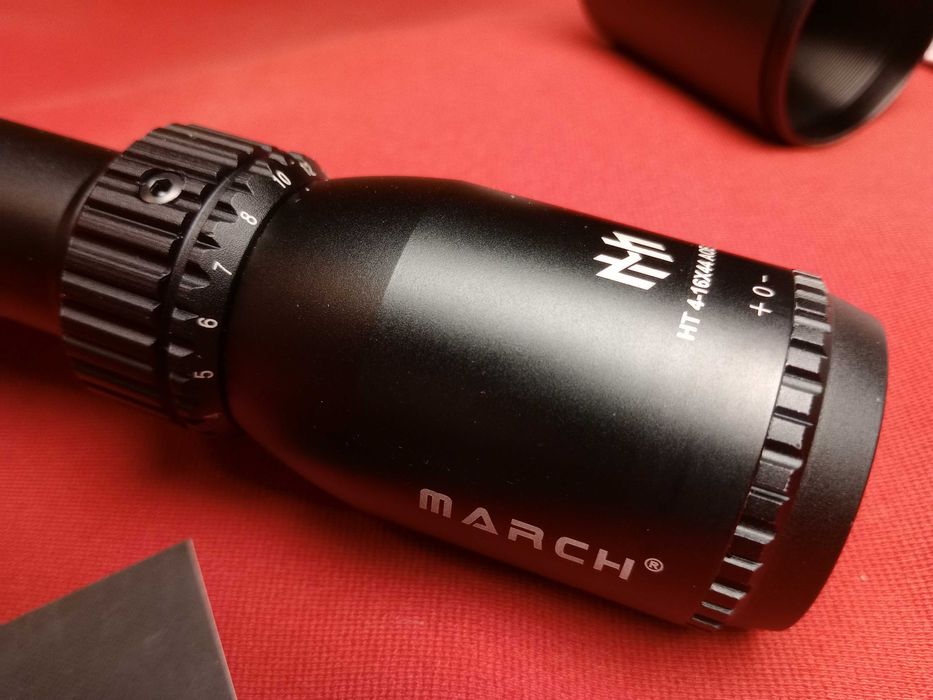 Оптичний приціл MARCH HT 4-16x44 AOE прицел оптический оптика зброї