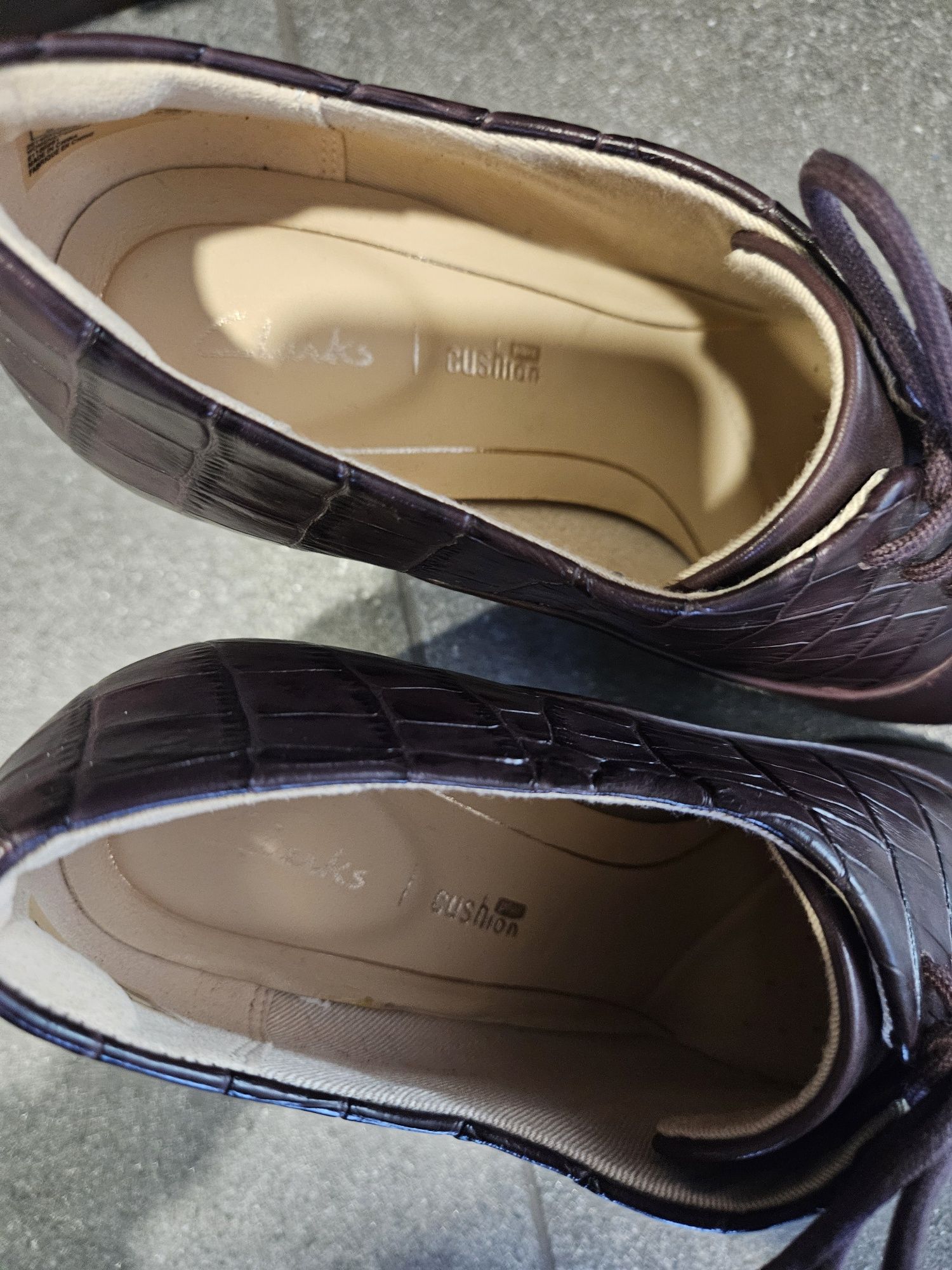 Clarks Kaylin Ida - 39,5 jak nowe. 9cm obcas, skóra naturalna