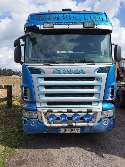 Scania 480  scania do przewozu drewna z HDS