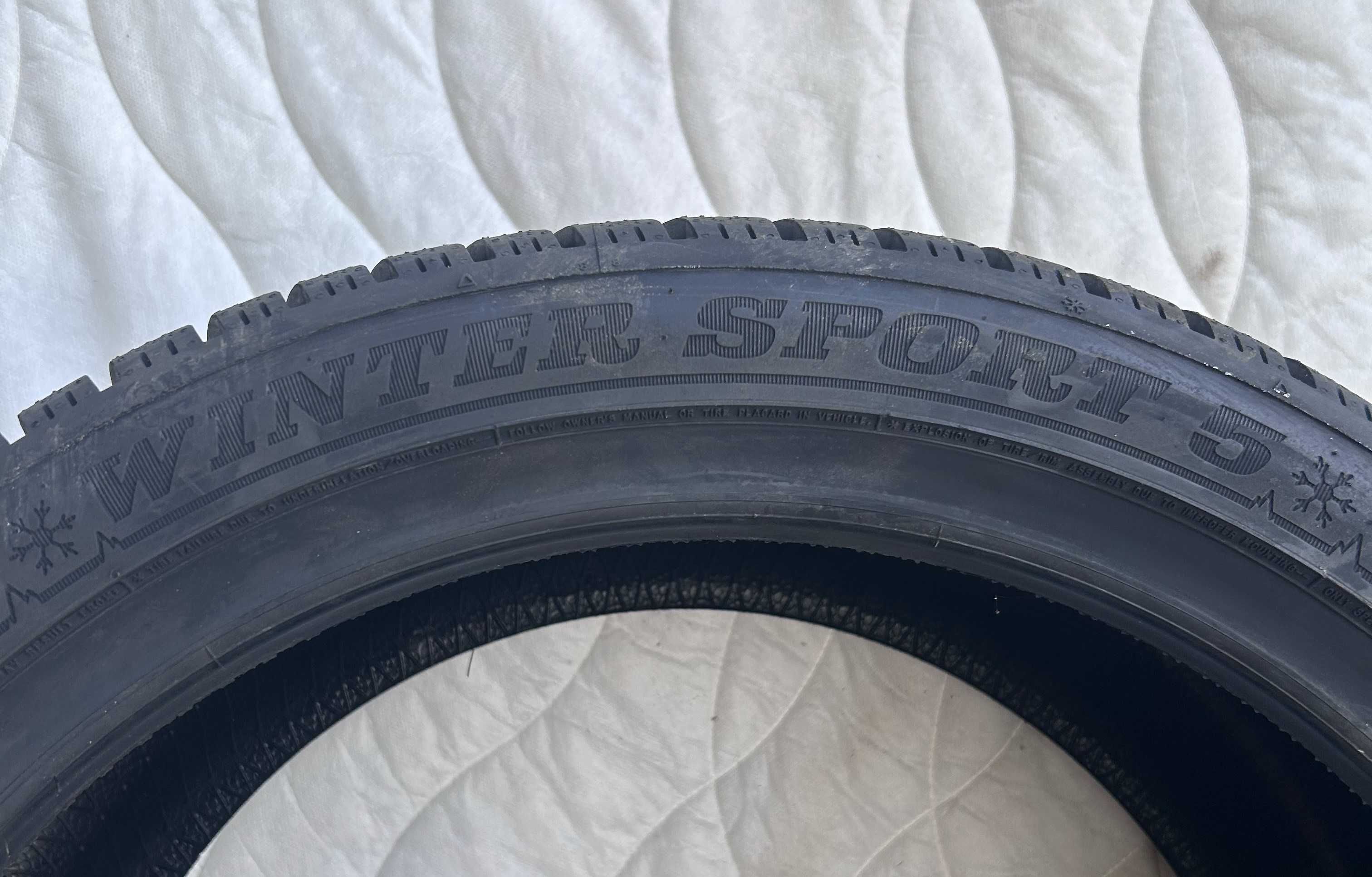 4x opony zimowe Dunlop Winter Sport 5 245/40R18 97V nowe