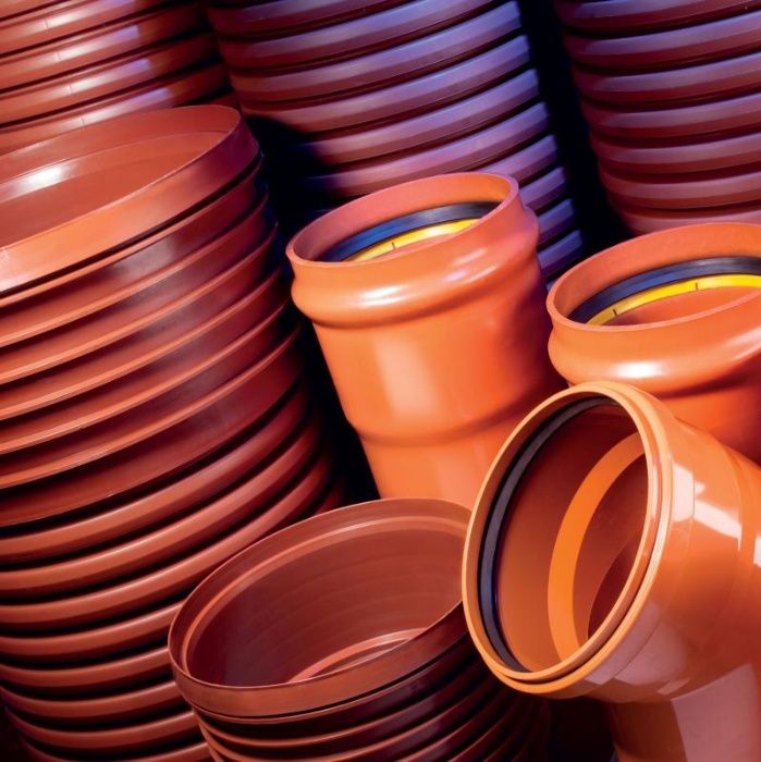 Пластиковые канализационные трубы пвх 110, 160, 200, 315, 400, 500 мм