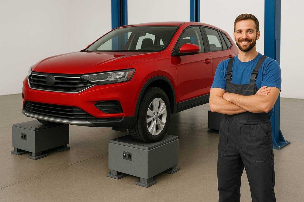 Вібростенд точна діагностика ходової (Лівий беріг)