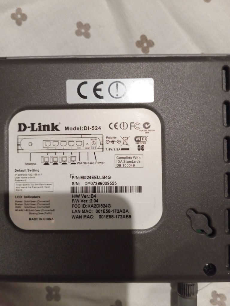 D-link DI-524 nie testowany