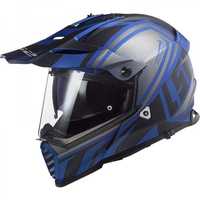 NOWY kask motocyklowy z szybką LS2 MX436 pioneer ENDURO cross quad