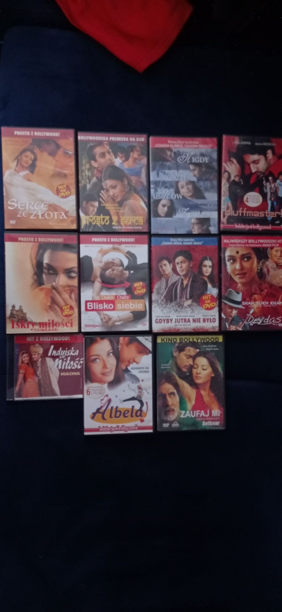 Kolekcja Bollywood na dvd