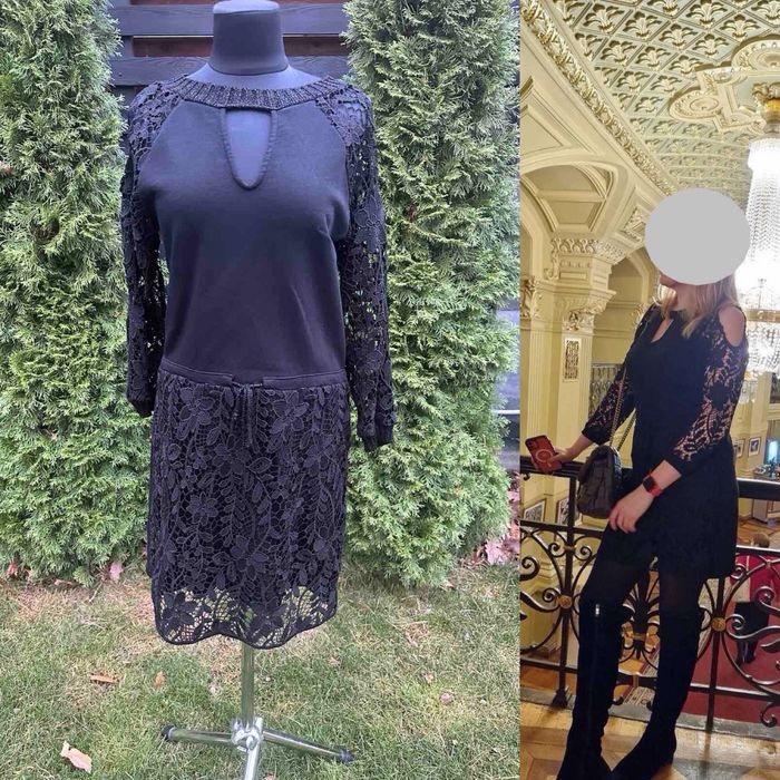 Фірмова чорна сукня Joleen Італія р S-M Оригінал