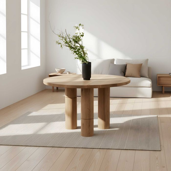 Stół dębowy ZACISZE – ciepło, styl i rzemiosło w jednym | 100% DĄB