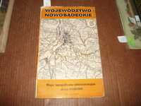 Woj. Nowosądeckie 1982 mapa [ r2/2a1 ]