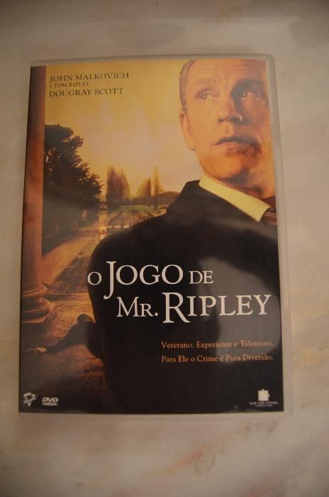 DVD original "O jogo de Mr. Ripley"