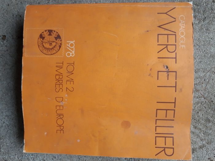 Catálogos de Selos Francês 1978 (3 Vol.) raríssimos