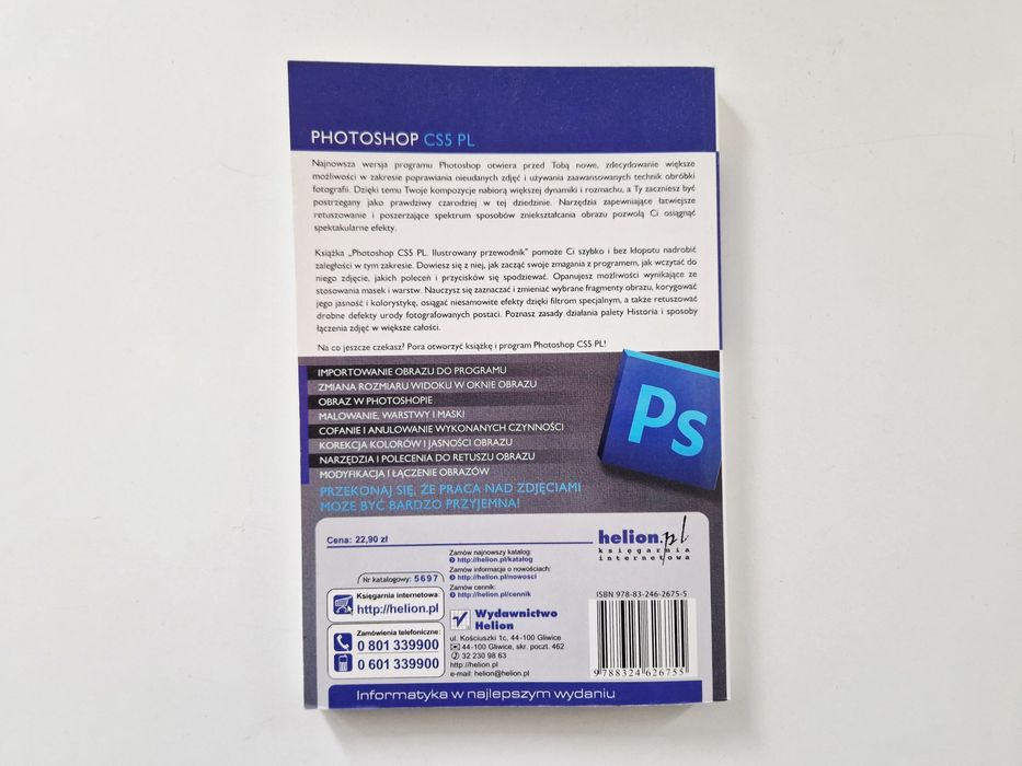 Photoshop CS5 PL – Ilustrowany przewodnik
Autor: Anna Owczarz-Dadan